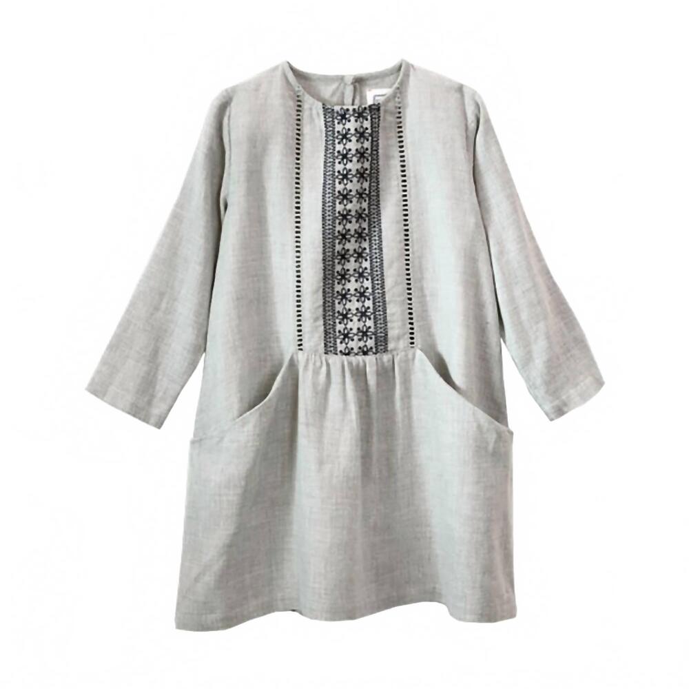 NEW BONHEUR DU JOUR girl's inuit dress in grey